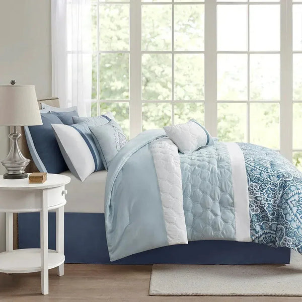 Shawnee 8 Piece Comforter Set by 510 Design - Gifts for You 'n Me