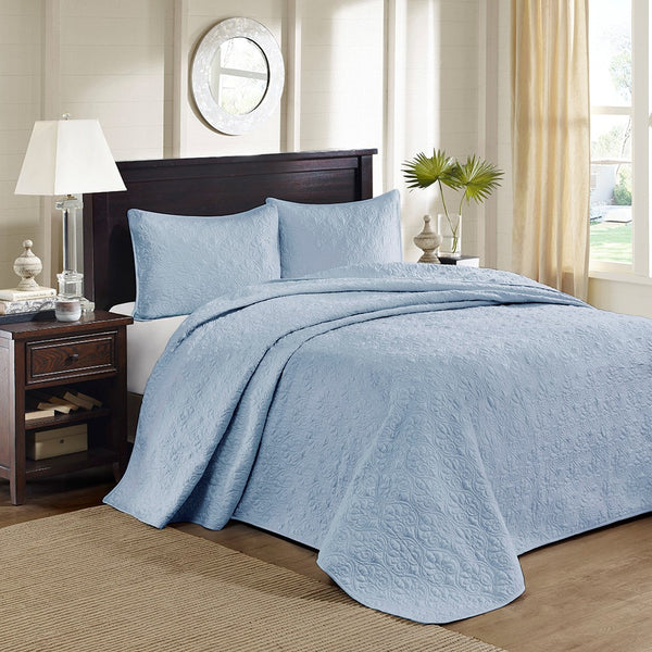 Quebec Reversible Bedspread Set by Madison park