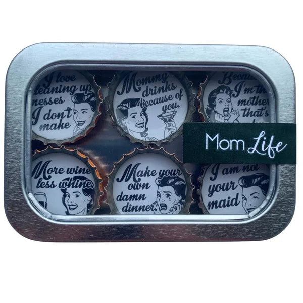 Mom Life / Mother's Day Magnets - Set of 6 - Gifts for You 'n Me