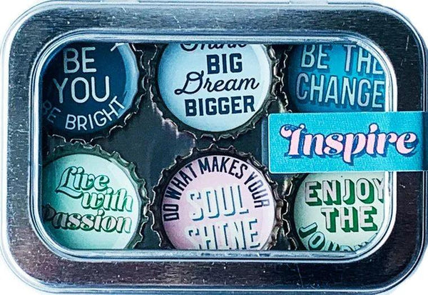 Inspire Magnets - Set of 6 - Gifts for You 'n Me