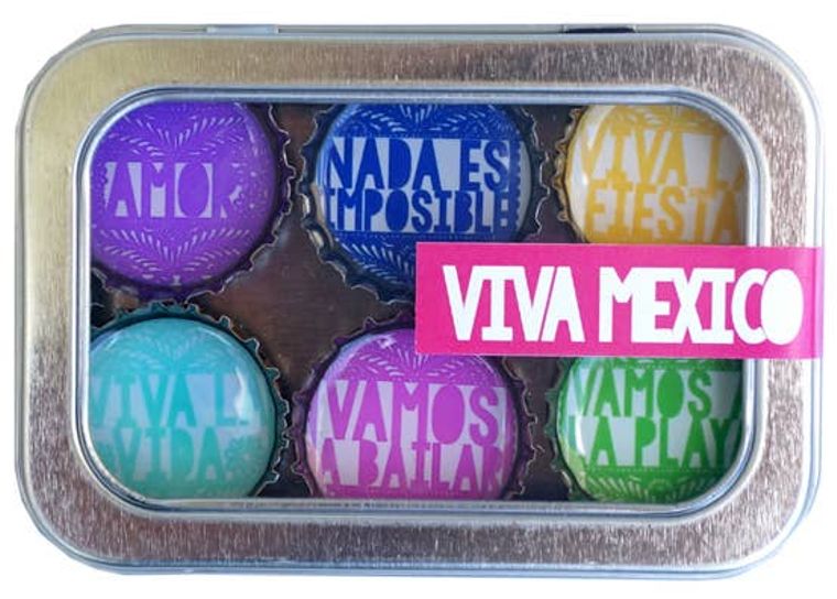 Viva Mexico Magnets - Set of 6
