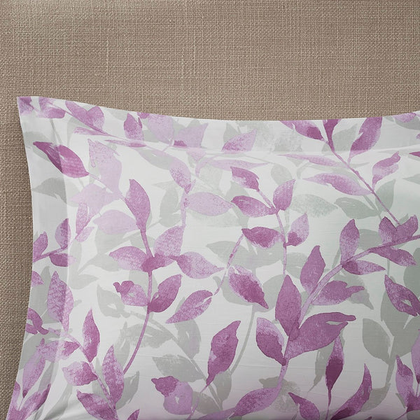 Sofia Reversible Comforter Set with Bed Sheets in Purple - Gifts for You 'n Me
