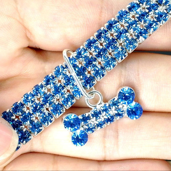 Bling Rhinestone Dog Collar Crystal Puppy - Gifts for You 'n Me