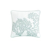 Seaside 4 Piece Cotton Coverlet Set - Aqua