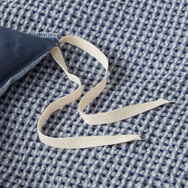 Mara 4 PC Cotton and Rayon from Bamboo Blend Waffle Weave Comforter Cover Set w/removable insert - Gifts for You 'n Me