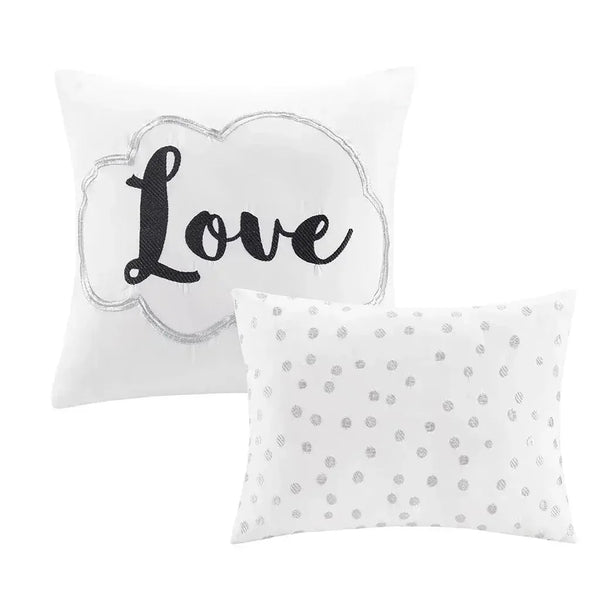 Raina Metallic Printed Comforter Set by Intelligent Design - Gifts for You 'n Me
