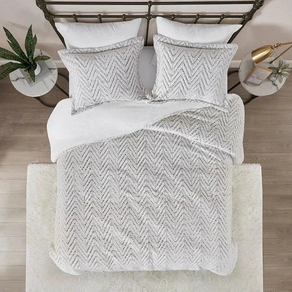 Adelyn Ultra Plush Down Alternative Comforter Set by Madison Park - Gifts for You 'n Me