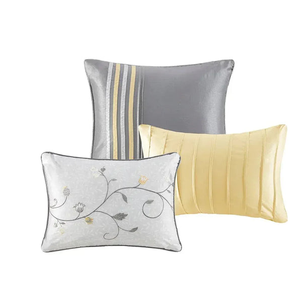Serene Embroidered 7 Piece Comforter Set by Madison Park - Gifts for You 'n Me