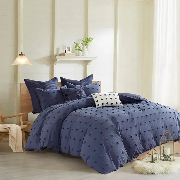 Brooklyn Cotton Jacquard Comforter Set by Urban Habitat - Gifts for You 'n Me