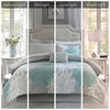 Maible Comforter Set with Cotton Bed Sheets by Madison Park Essentials