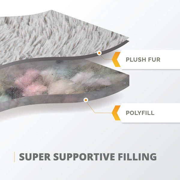 Luna Hooded Round Pet Bed by Friends Forever - • SIZE: D 23