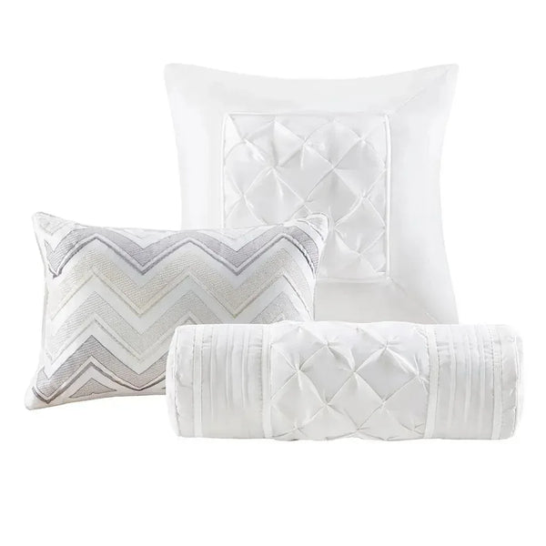 Laurel 7 Piece Tufted Comforter Set by Madison Park - Gifts for You 'n Me