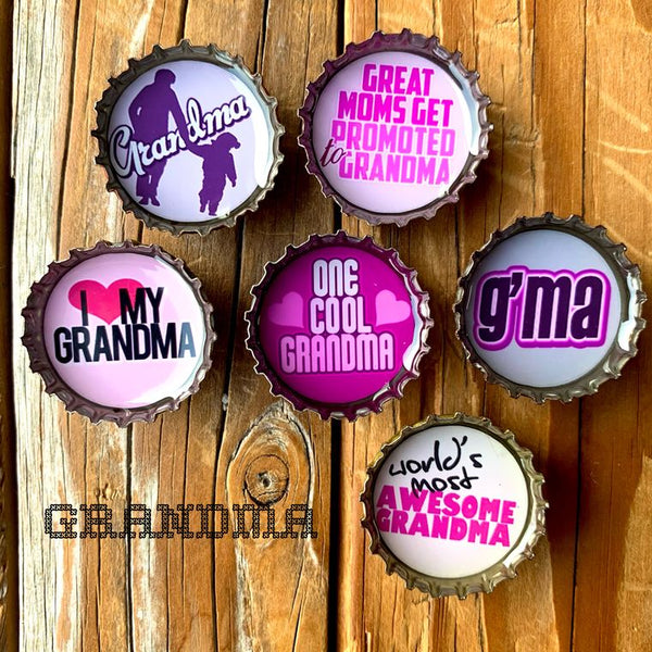 Grandma Magnets - Set of 6