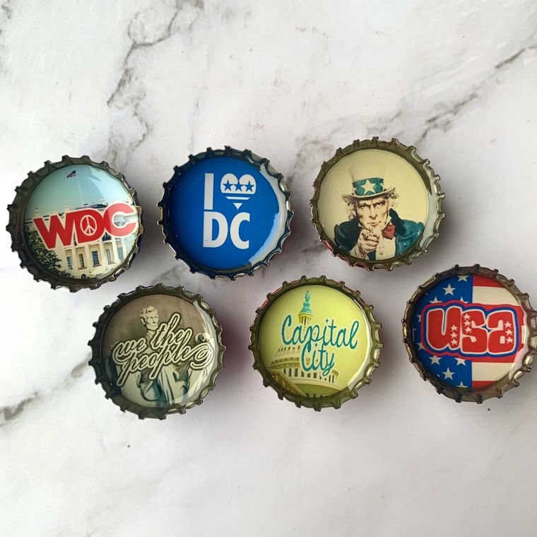 Washington DC Magnet - Set of 6 - Gifts for You 'n Me