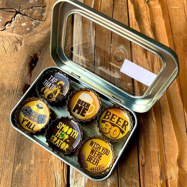 Beer /Father's Day Magnets - Set of 6 - Gifts for You 'n Me