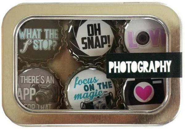 Photography Magnets - Set of 6 - Gifts for You 'n Me