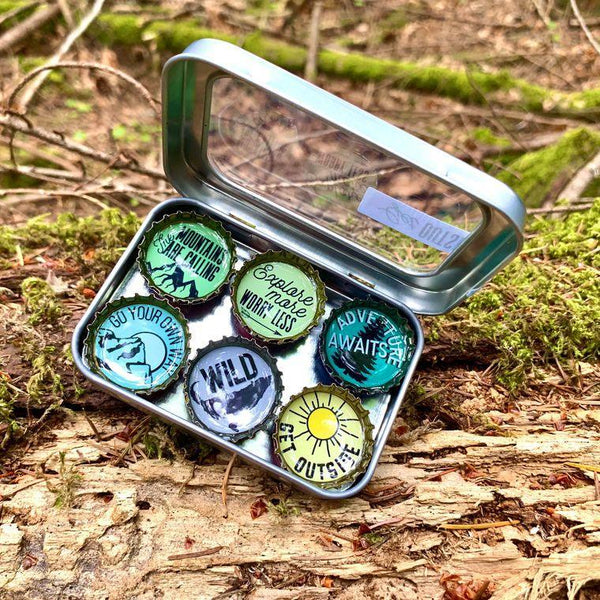 Get Outside Magnets - Set of 6 - Gifts for You 'n Me