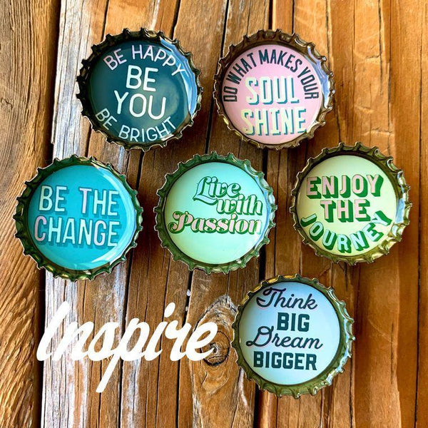 Inspire Magnets - Set of 6 - Gifts for You 'n Me
