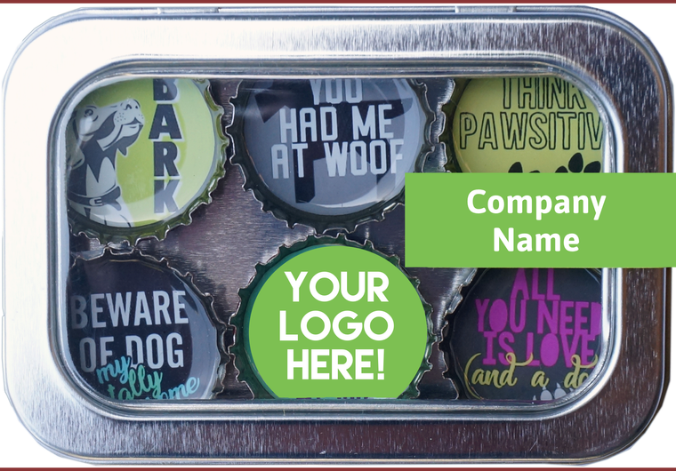 Custom Rebrand Magnet Set - Set of 6 - Gifts for You 'n Me