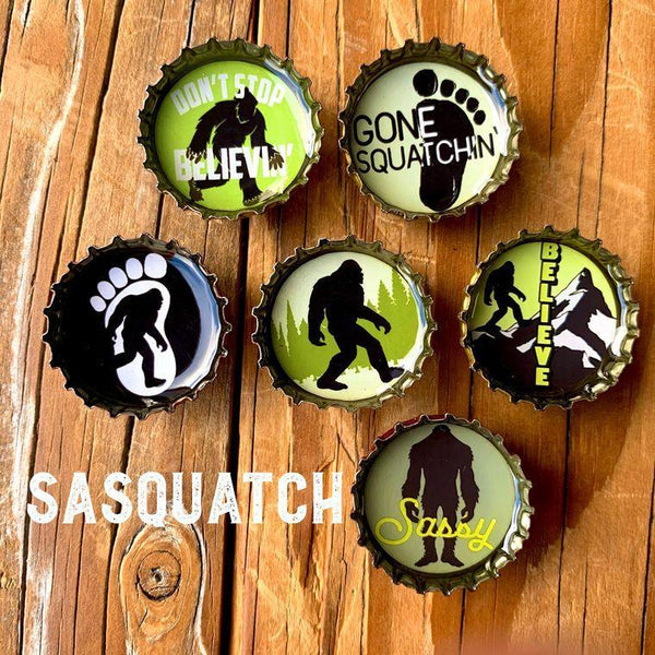 Sasquatch Magnets - Set of 6 - Gifts for You 'n Me