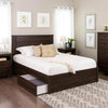 Queen Select 4-Post Platform Bed with 4 Drawers