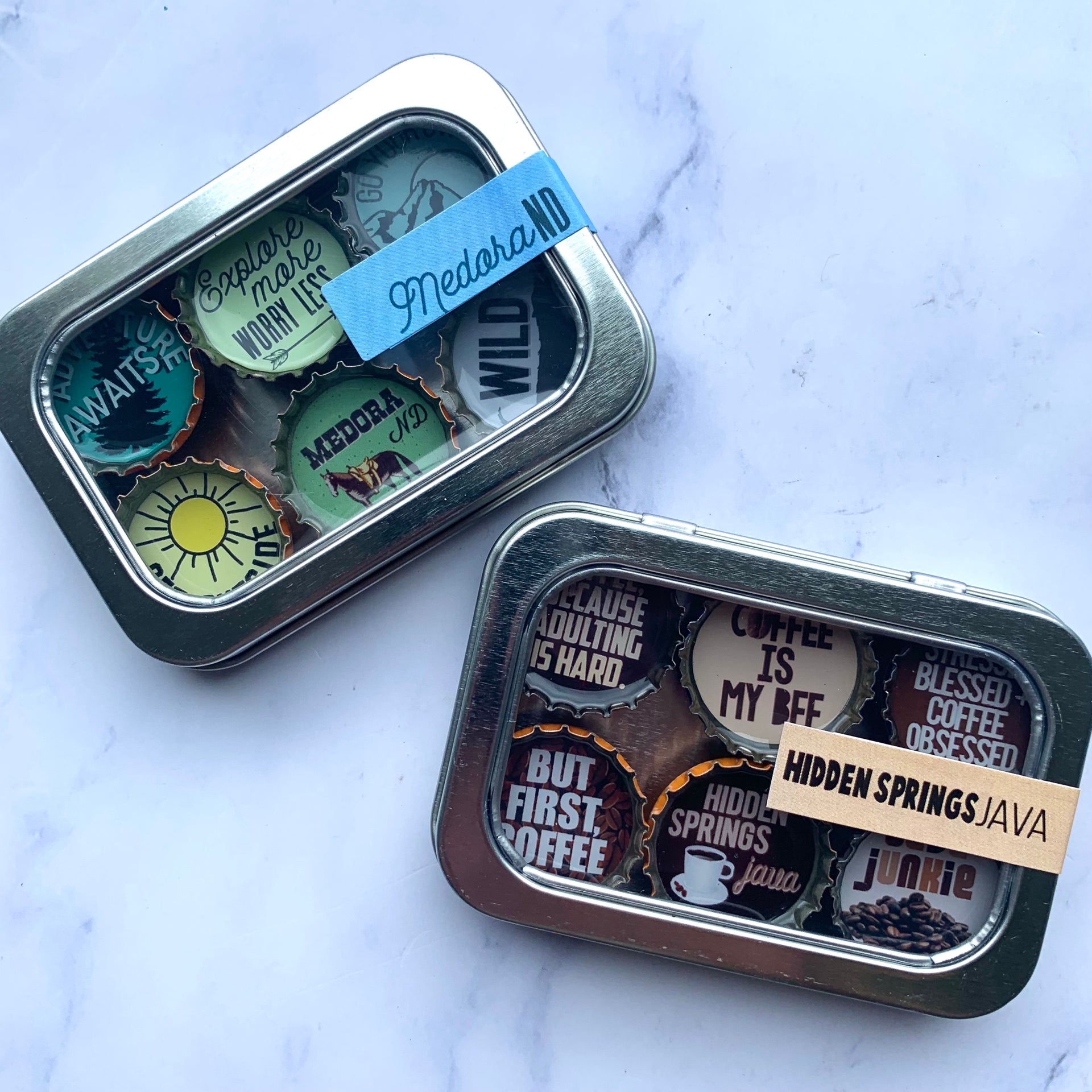 Custom Rebrand Magnet Set - Set of 6 - Gifts for You 'n Me