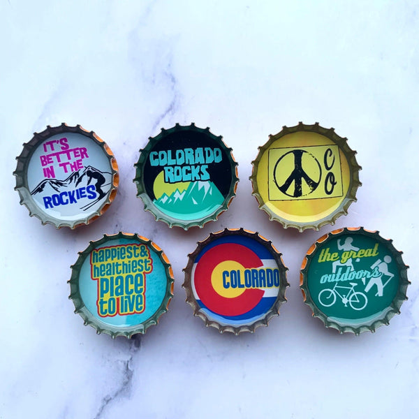 Colorado magnet - Set of 6 - Gifts for You 'n Me