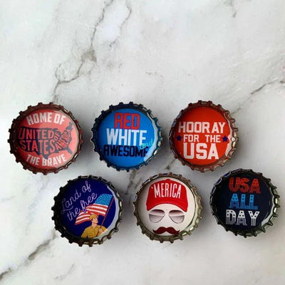'Merica Theme Magnet - Set of 6
