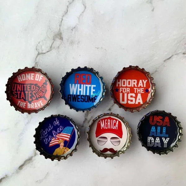 'Merica Theme Magnet - Set of 6 - Gifts for You 'n Me