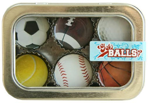 Got Balls Cap Magnets - Set of 6