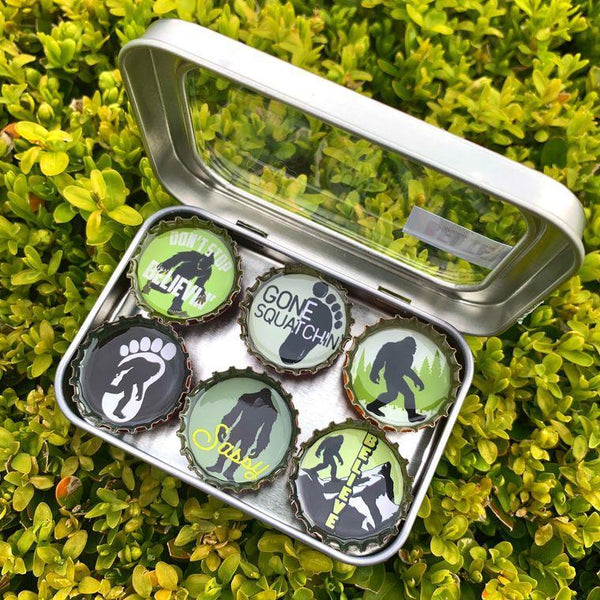 Sasquatch Magnets - Set of 6 - Gifts for You 'n Me