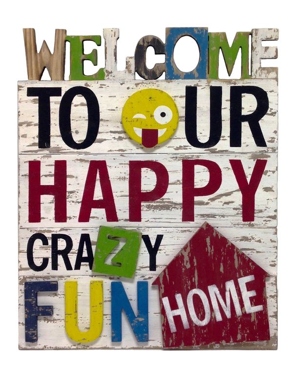Welcome To 3D Wood Plaque