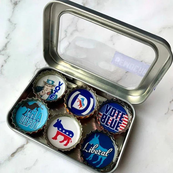 Democrat Magnet - Set of 6 - Gifts for You 'n Me