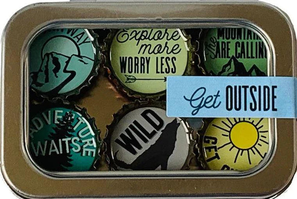 Get Outside Magnets - Set of 6 - Gifts for You 'n Me
