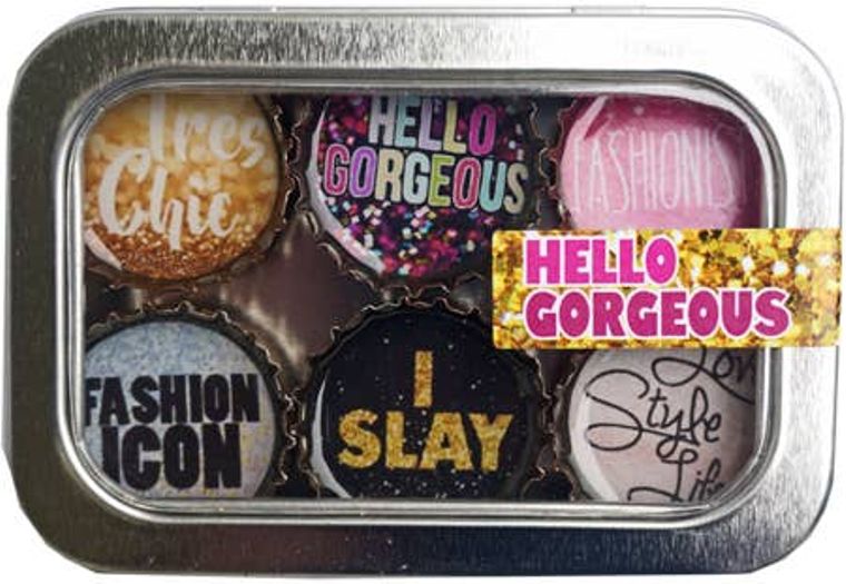 Hello Gorgeous Magnet - Set of 6 - Gifts for You 'n Me
