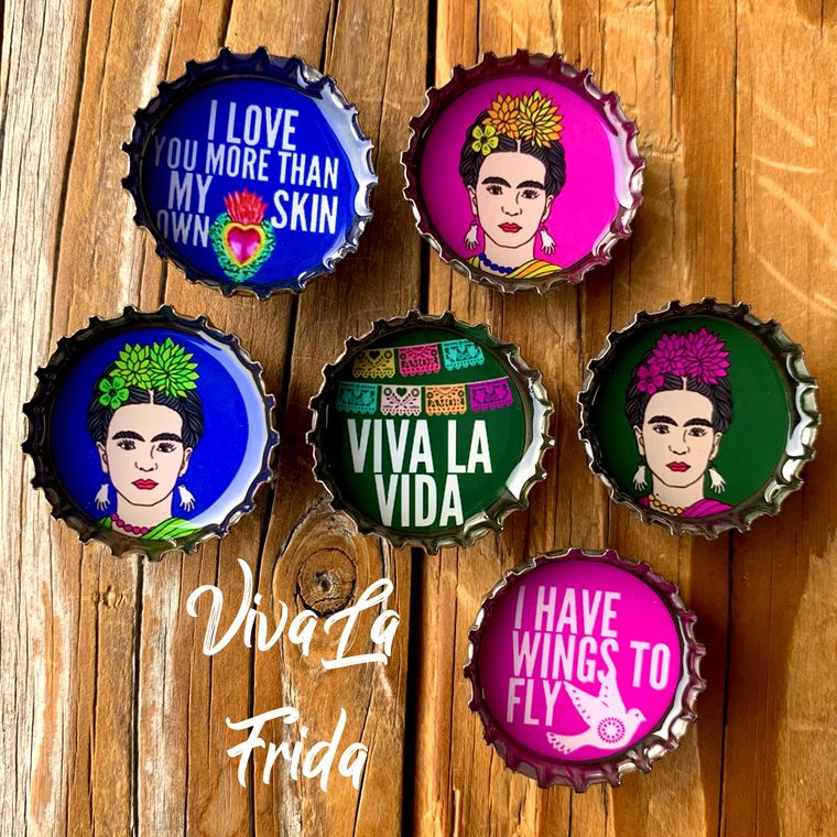 Viva La Frida Magnet set - Set of 6 - Gifts for You 'n Me