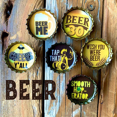 Beer /Father's Day Magnets - Set of 6