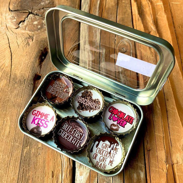 Chocolate Magnets - Set of 6 - Gifts for You 'n Me