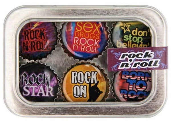 Rock N' Roll Magnets - Set of 6 - Gifts for You 'n Me