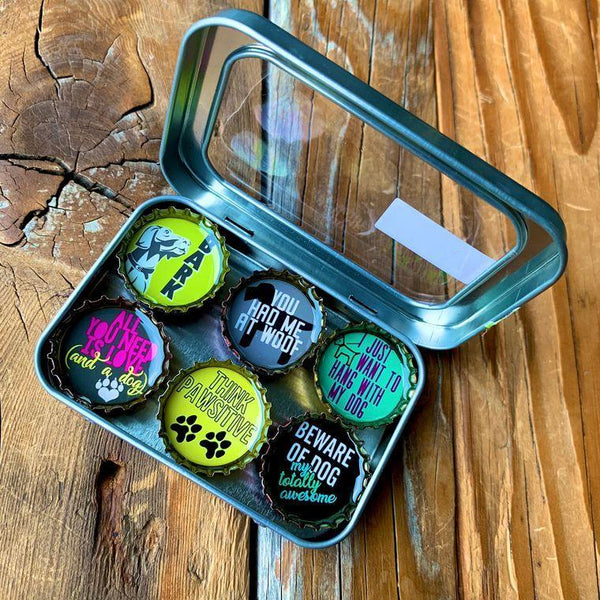 Dog Lover Magnets - Set of 6 - Gifts for You 'n Me