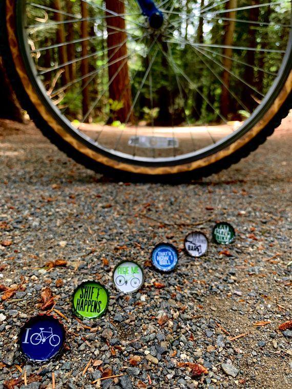 Bike Magnets - Set of 6 - Gifts for You 'n Me