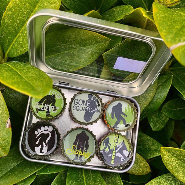 Sasquatch Magnets - Set of 6 - Gifts for You 'n Me