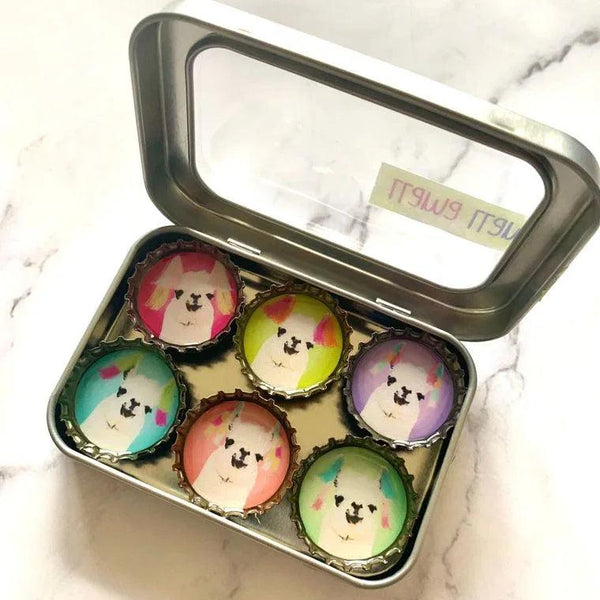 Llama Llama Magnets - Set of 6 - Gifts for You 'n Me