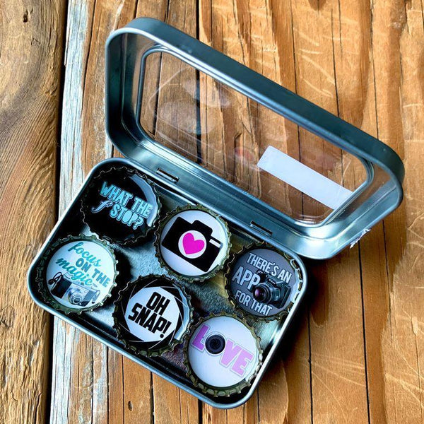 Photography Magnets - Set of 6 - Gifts for You 'n Me