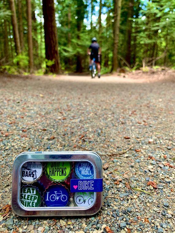 Bike Magnets - Set of 6 - Gifts for You 'n Me