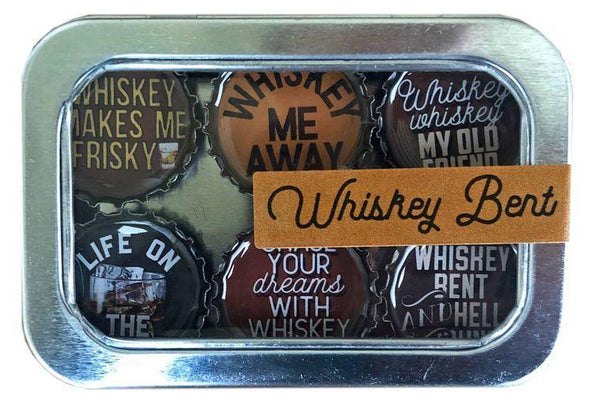 Whiskey Bent Magnets - Set of 6 - Gifts for You 'n Me
