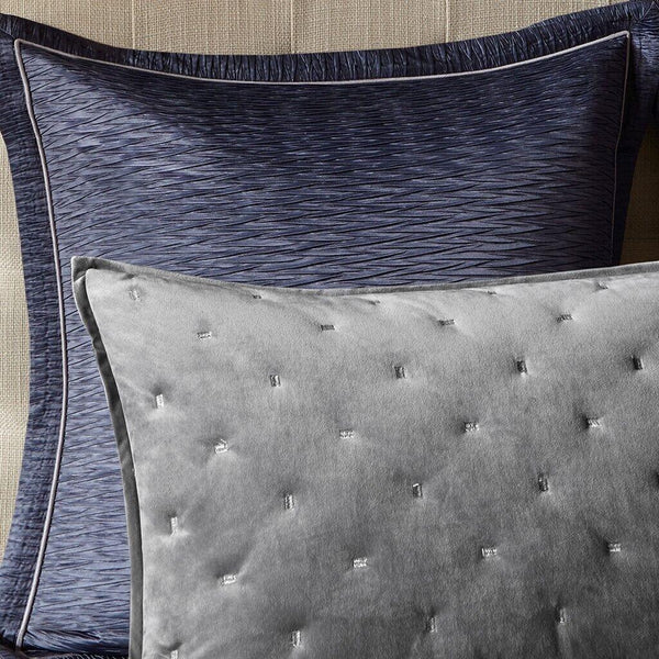 Sophisticate Velvet Comforter Set by Madison Park Signature - Gifts for You 'n Me