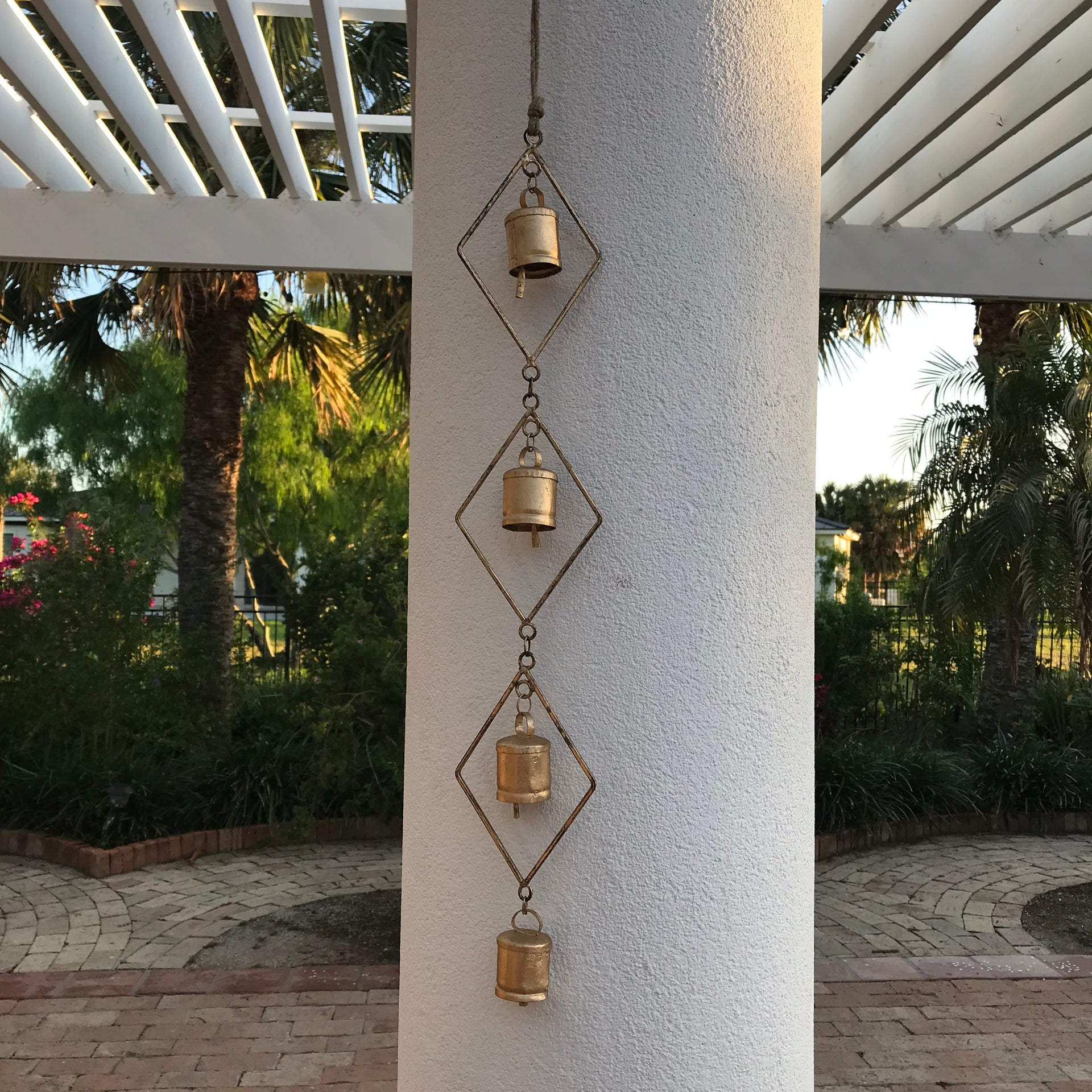 Spring Raindrop Hanging Four Bell Chime - Gifts for You 'n Me