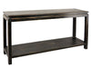 Dark Finish Pine Asian Console Table