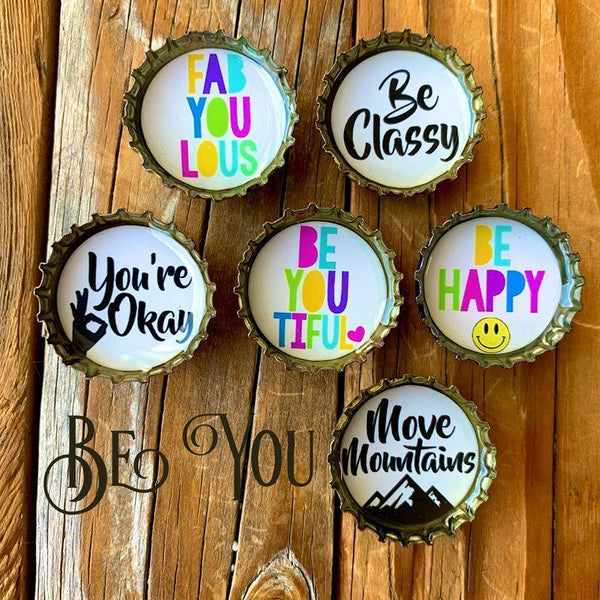 Be You Magnets - Set of 6 - Gifts for You 'n Me